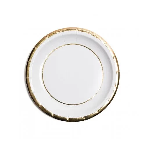 plato guarda dorada blanco (gold)