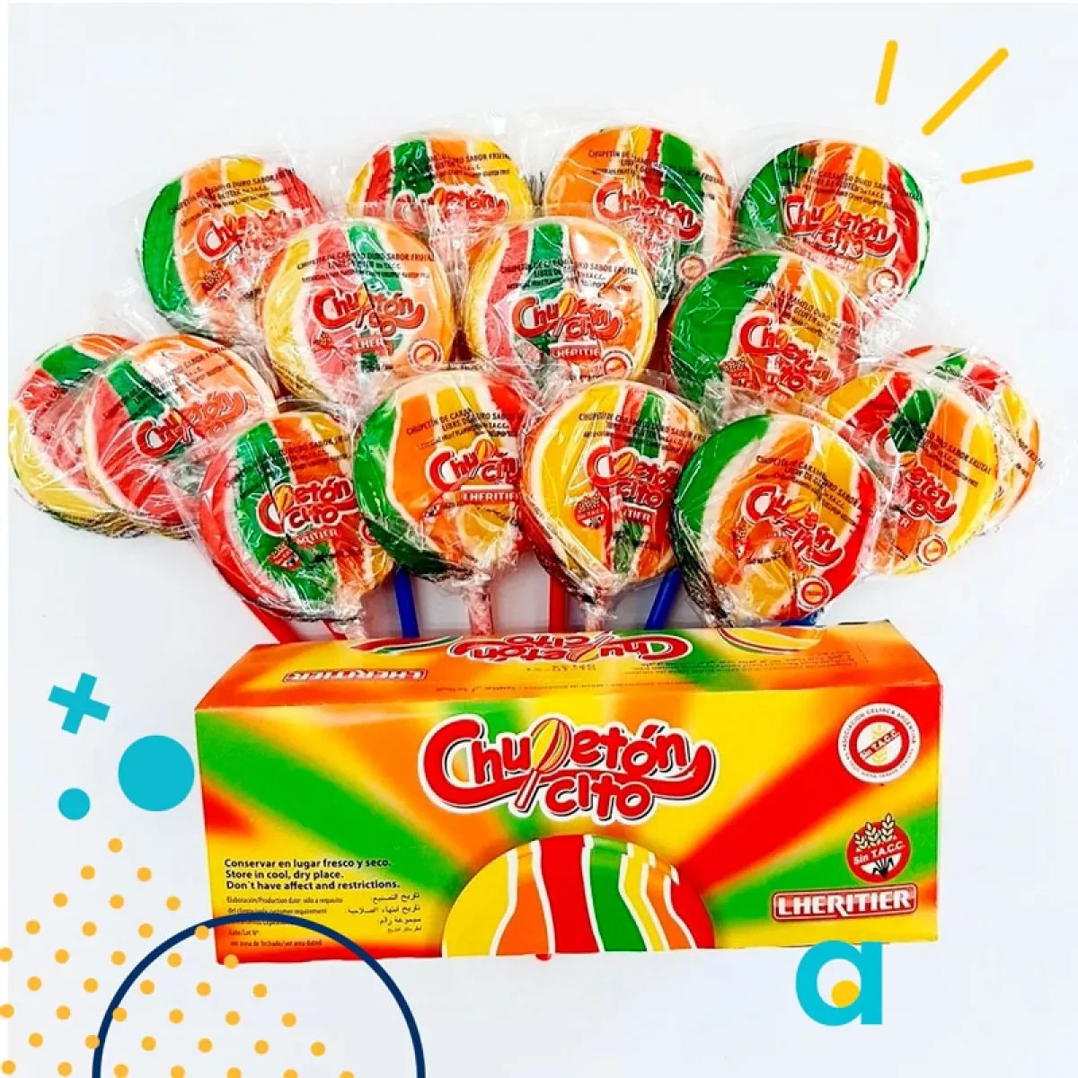 paleta chupeton-cito estuche x 12 - lheritier (plat)