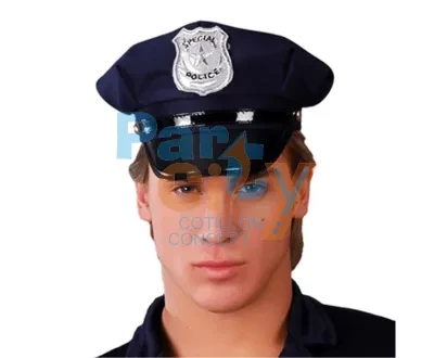 sombrero policia chapa (partyc)