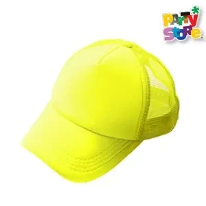 gorro trucker amarillo neon (rr)