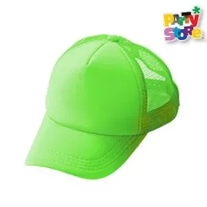 gorro trucker verde neon (rr)