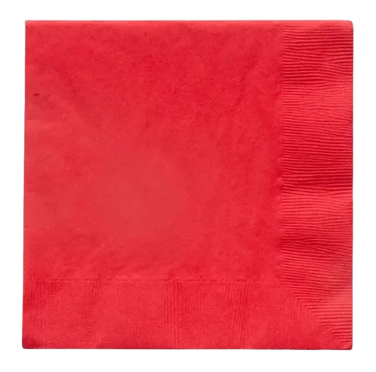 servilletas tissue color x20u (gold-servilletas) roja