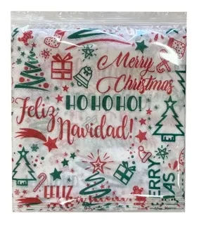 servilletas tissue motivo x20u (gold-servilletas) navidad frases