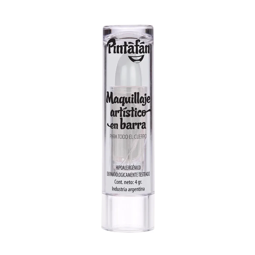 maquillaje en barrar brillante x4grs (pntf) blanco