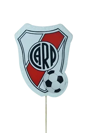 adorno torta tambores figura con feliz cumple grande (mrg) river