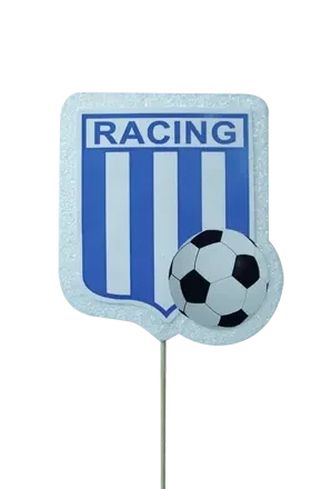 adorno torta tambores figura con feliz cumple grande (mrg) racing