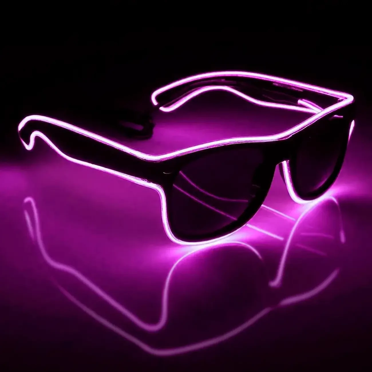 antejo lente risky neon led (qt-ya) violeta