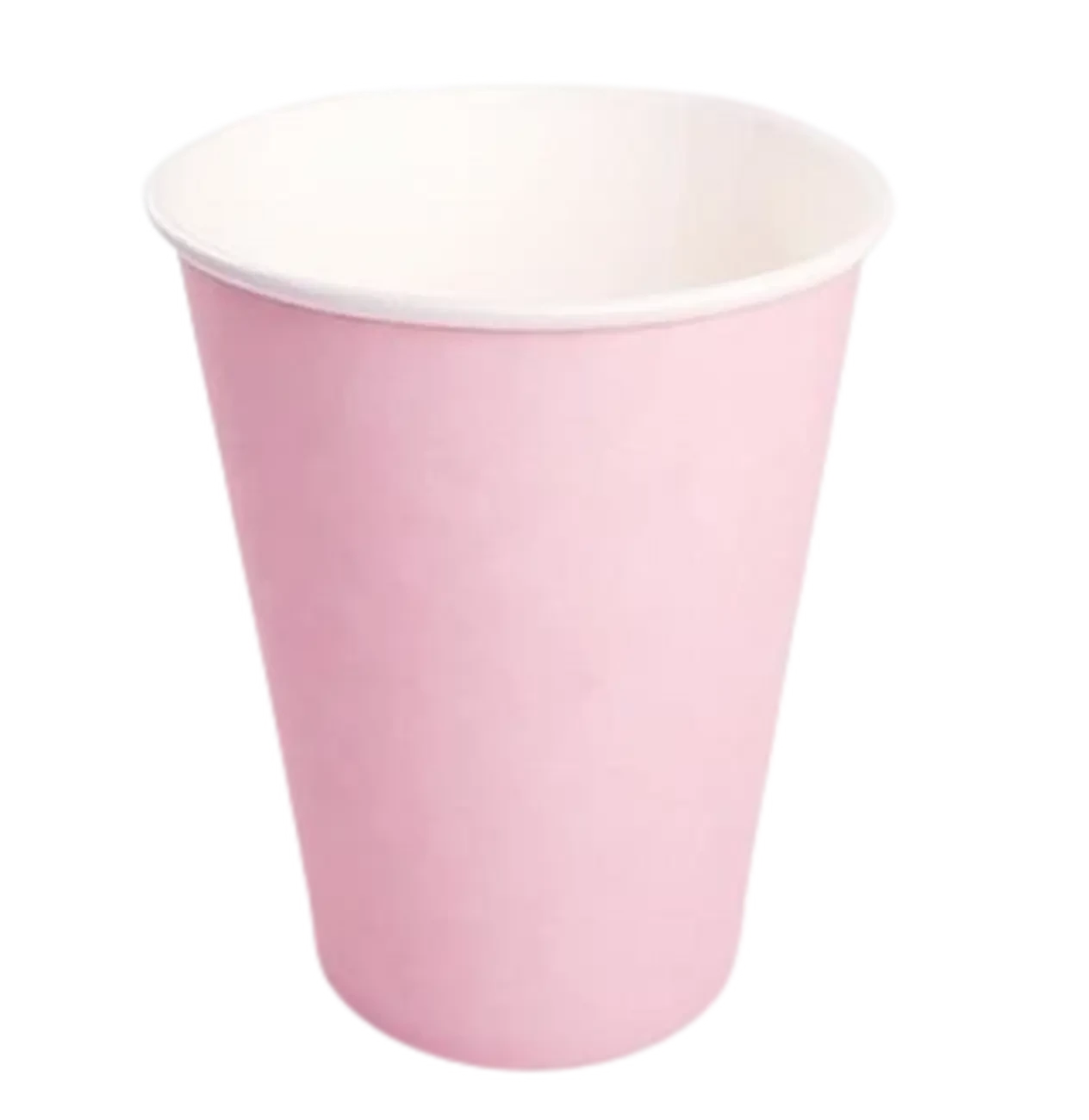 vaso colores lisos pastel x8u (cmv)