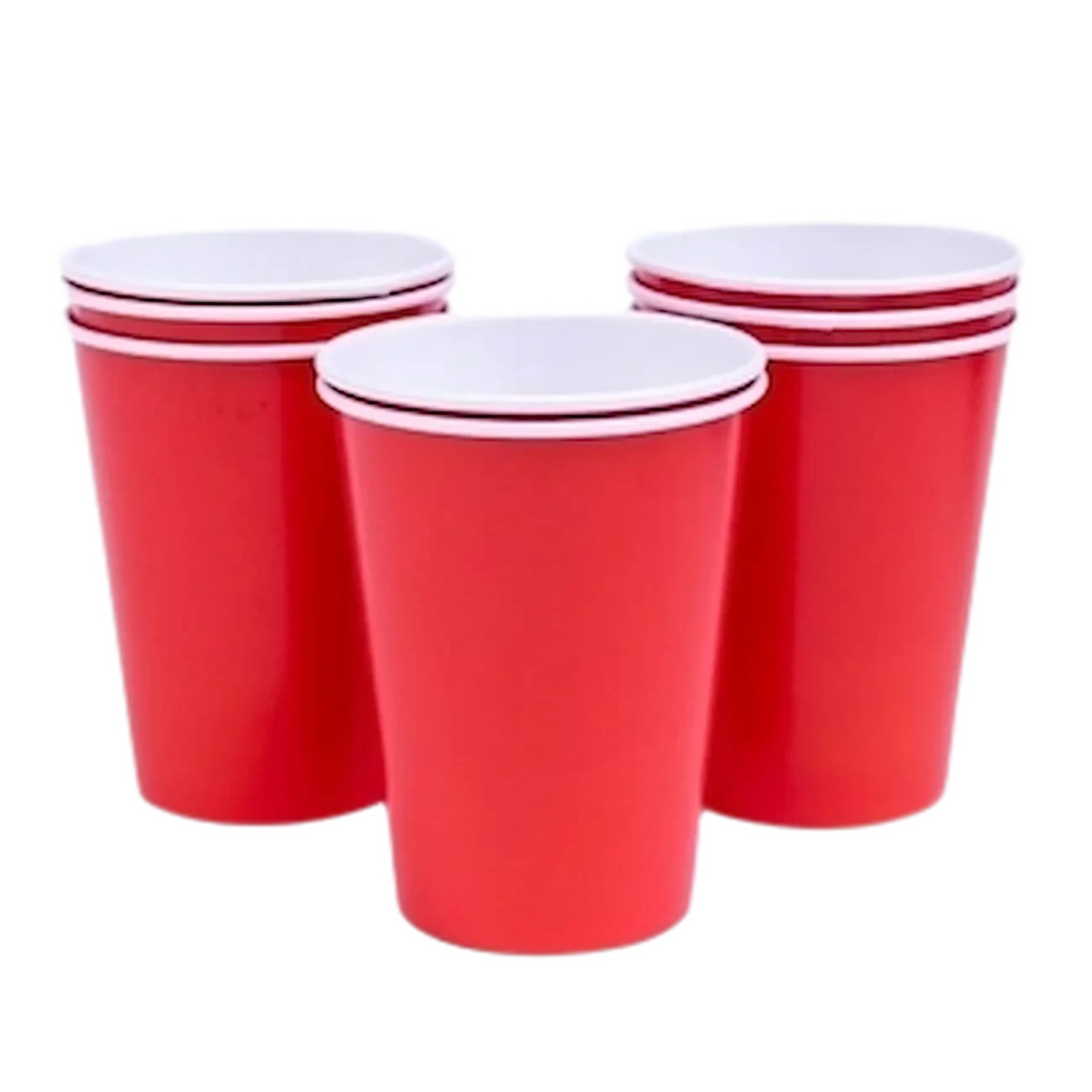 vaso colores lisos plenos x8u (cmv)