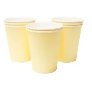 vaso colores lisos pastel x8u (cmv)