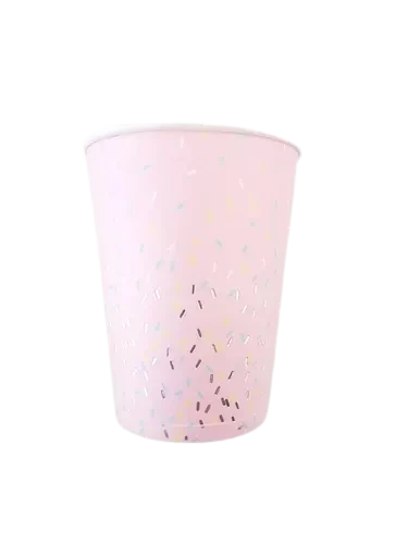 vaso granas colores x8u (cmv)