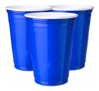 vaso americano 400 cc. azul copobras x500u (cmv)