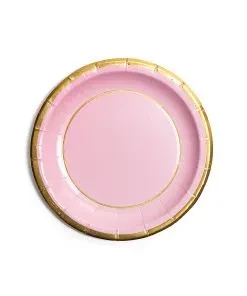 plato guarda dorada rosa pastel (gold)