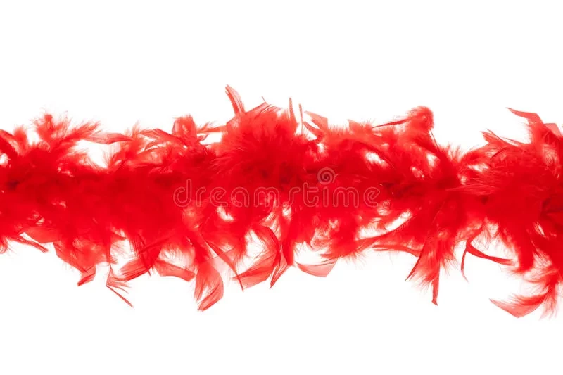 boa plumas (qt-ya) rojo