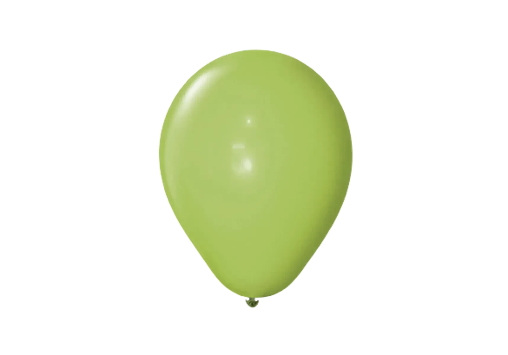 globos latex redondo std 9" x50u partytime (dilax) verde manzana