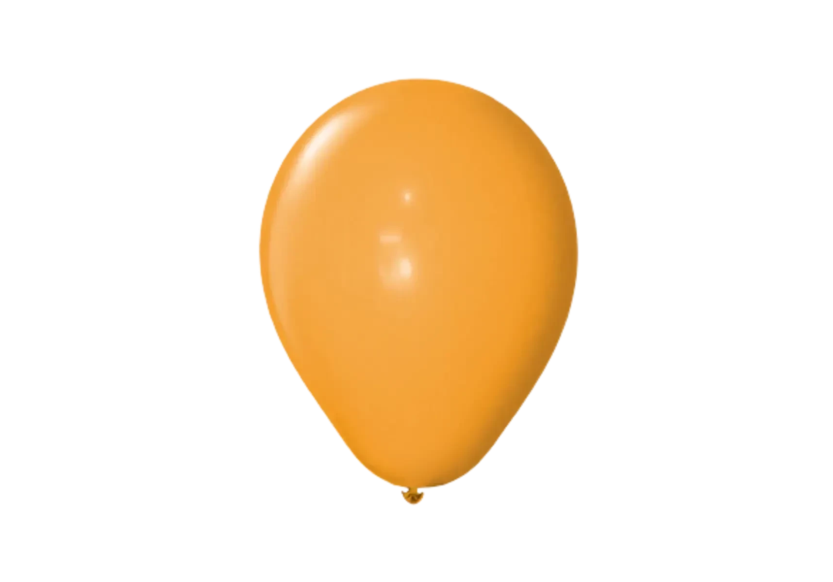 globos latex redondo std 9" x50u partytime (dilax) naranja