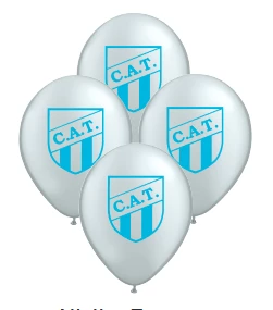 globo deco 12" x50u (globo-deco) atletico tucuman cat