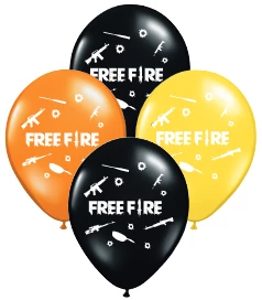 globo deco 12" x50u (globo-deco) free fire