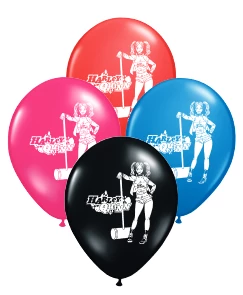 globo deco 12" x50u (globo-deco) harley queen