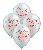 globo deco 12" x50u (globo-deco) te quiero