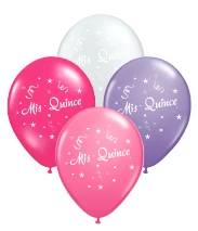 globo deco 12" x50u (globo-deco) mis quince