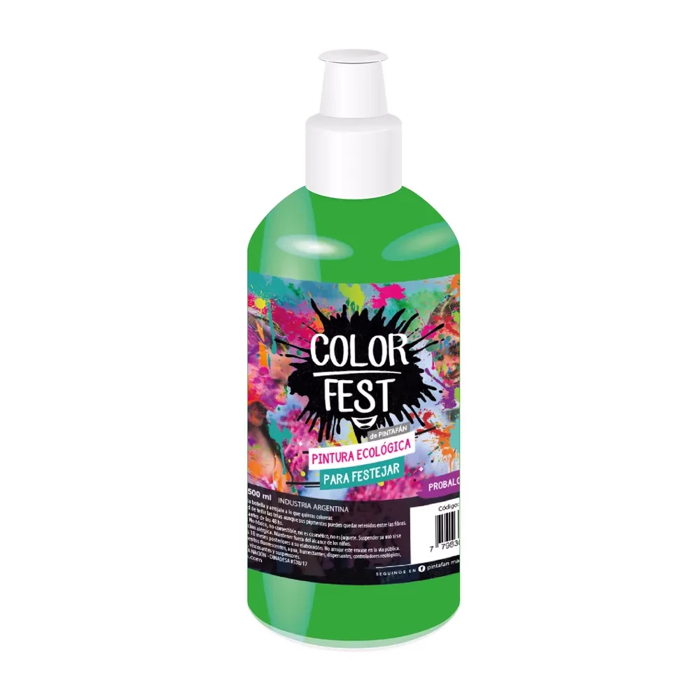 color fest-liquido fluo (pntf) verdes