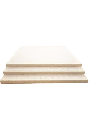 torterea rectangular 2 cm blanco