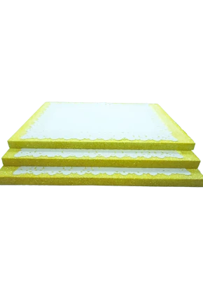 torterea rectangular 2 cm amarillo