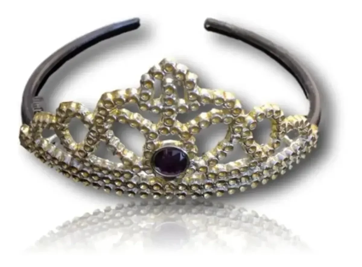 promo tiara + cetro con luz chupetin